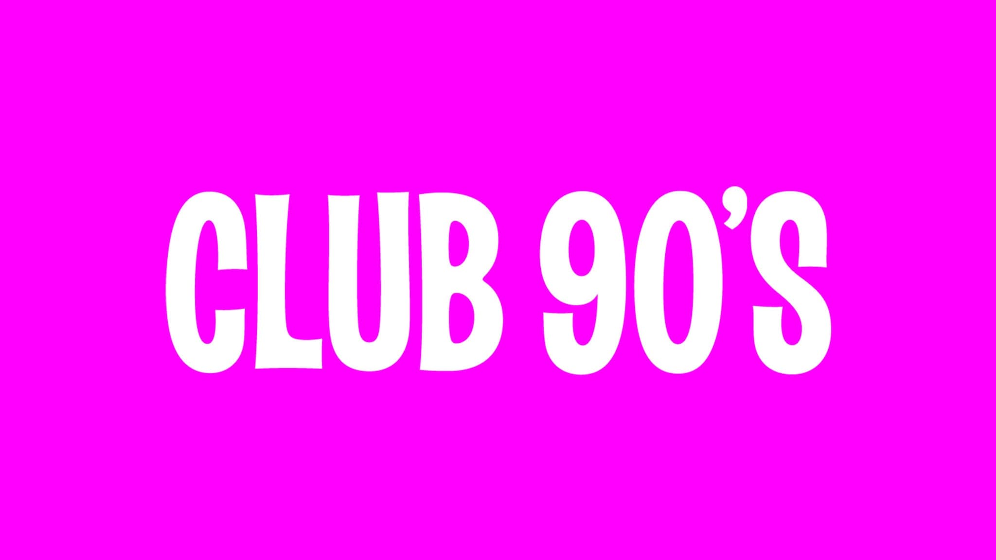 Club 90s artwork