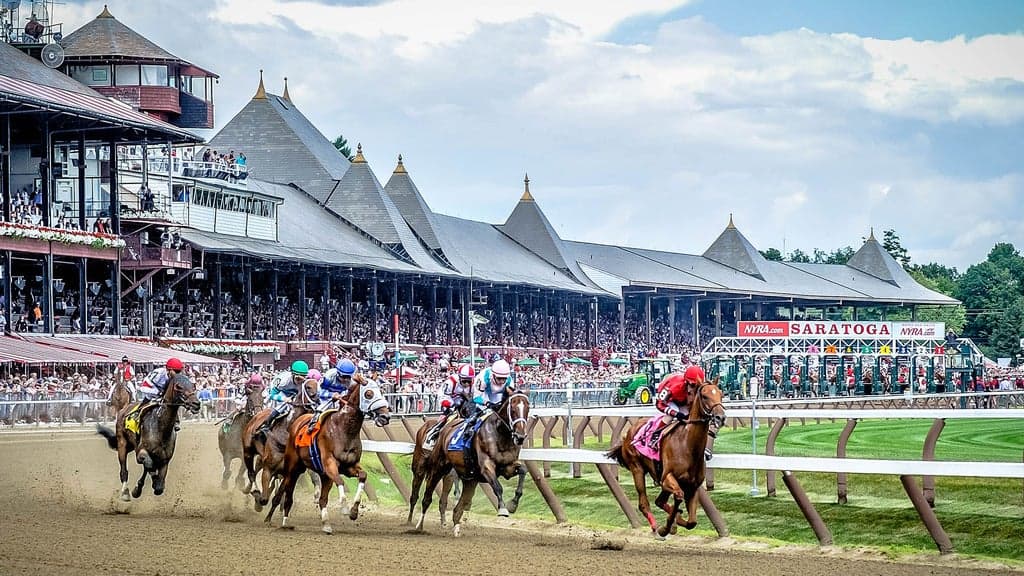 Saratoga Race Course Meet artwork